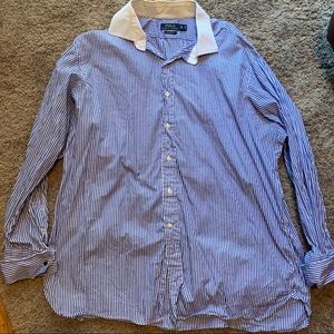 Polo pinstripe dress shirt